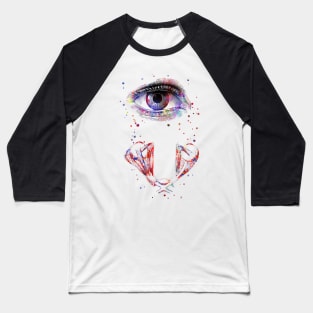 Human eye Baseball T-Shirt